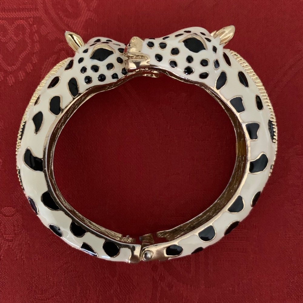 Enamel Giraffe Bracelet